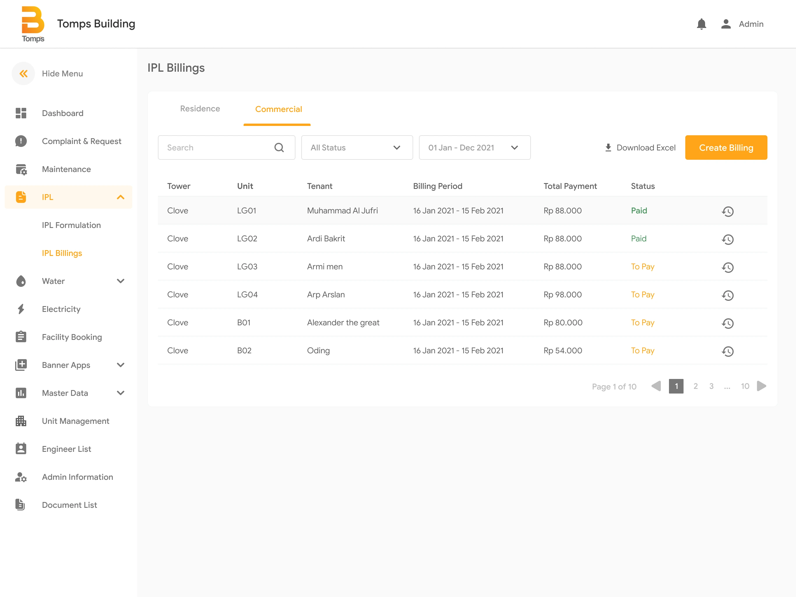 Tomps Building Apps